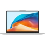Huawei MateBook D14 (2022) Laptop - 12th Gen / Intel Core i5-12450H / 14inch / 512GB SSD / 16GB RAM / Shared Intel UHD Graphics / Windows 11 Home / English & Arabic Keyboard / Mystic Silver / Middle East Version - [MendelF-W5651D]