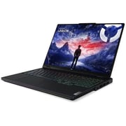 Lenovo Legion Pro 7 16IRX9H Gaming (2024) Laptop - 14th Gen / Intel Core i9-14900HX / 16inch WQXGA / 1TB SSD / 32GB RAM / 12GB NVIDIA GeForce RTX 4080 / Windows 11 Home / English & Arabic Keyboard / Eclipse Black / Middle East Version - [83DE000CAX]