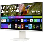 LG 32inch 32SR85UW 4K FHD Webcam Monitor MyView IPS Smart Monitor webOS