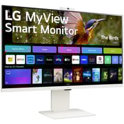 LG 32inch 32SR85UW 4K FHD Webcam Monitor MyView IPS Smart Monitor webOS