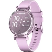 Garmin 010-02839-01 Lily 2 Smartwatch Metallic Lilac With Lilac Silicone Band