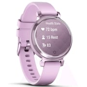 Garmin 010-02839-01 Lily 2 Smartwatch Metallic Lilac With Lilac Silicone Band