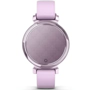 Garmin 010-02839-01 Lily 2 Smartwatch Metallic Lilac With Lilac Silicone Band