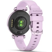 Garmin 010-02839-01 Lily 2 Smartwatch Metallic Lilac With Lilac Silicone Band