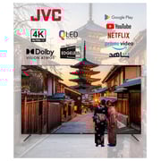 JVC LT-75NQ7115 QLED Edgeless 4K UHD Television 75inch (2024 Model)
