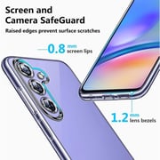 Glassology Clear Case With Screen Protector Transparent Samsung Galaxy A05s