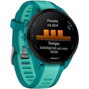 Garmin 010-02863-32 Forerunner 165 Music Smartwatch Turquoise/Aqua