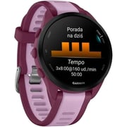 Garmin 010-02863-33 Forerunner 165 Music Smartwatch Berry/Lilac