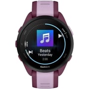 Garmin 010-02863-33 Forerunner 165 Music Smartwatch Berry/Lilac