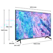Samsung 75CU7000 Crystal 4K UHD Smart Television 75inch (2023 Model) + JVC TH-N322B Soundbar