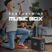 HiFuture Musicbox Bluetooth Speaker Black