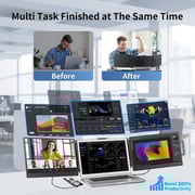 V2COM A01S2 Ultra-Thin Monitor And Laptop Screen Extender 14inch