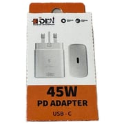 E-Den USB-C Charger White