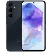 سامسونج جالكسي A55 (128 جيجابايت، 8 جيجابايت) يدعم شبكة 5G لون كحلي - إصدار الشرق الأوسط