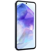سامسونج جالكسي A55 (128 جيجابايت، 8 جيجابايت) يدعم شبكة 5G لون كحلي - إصدار الشرق الأوسط