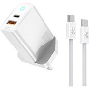 Brave GAN Fast Charger White