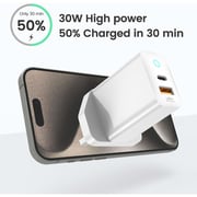 Brave GAN Fast Charger White