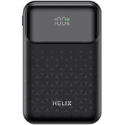 Helix Power Bank 10000mAh Black HELIMULTI-10