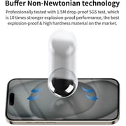 Helix Privacy Screen Protector Black iPhone 15 Pro Max