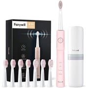 Fairywill Sonic Electric Toothbrush Pink/White E11