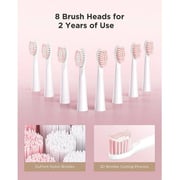 Fairywill Sonic Electric Toothbrush Pink/White E11
