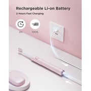 Fairywill Sonic Electric Toothbrush Pink/White E11