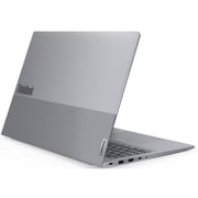 Lenovo ThinkBook 16 G6 IRL Business (2023) Laptop - 13th Gen / Intel Core i7-13700H / 16inch WUXGA / 512GB SSD / 16GB RAM / Shared Intel Iris Xe Graphics / Windows 11 Pro / Englsih & Arabic Keyboard / Arctic Grey / Middle East Version - [21KH000YAX]