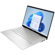 HP Pavilion x360 2-in-1 Convertible (2023) Laptop - 13th Gen / Intel Core i5-1335U / 14inch FHD / 512GB SSD / 16GB RAM / Shared Intel Iris Xe Graphics / Windows 11 Home / English & Arabic Keyboard / Natural Silver / Middle East Version - [14-EK1014NE]