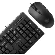 Endefo Wired Keyboard/Mouse Combo Black