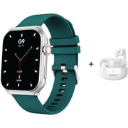 X.Cell G9 Signature Smartwatch Green + Soul 14 Pro Wireless Earbuds White
