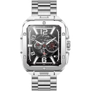 Swiss Military Alps 2 Smartwatch Stainless Steel + Victor 3 Wireless Earbuds Silver