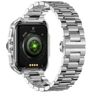 Swiss Military Alps 2 Smartwatch Stainless Steel + Victor 3 Wireless Earbuds Silver