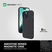 Amazing Thing Smoothie Mag Case Black iPhone 15