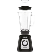 Moulinex Blendforce Blender, 800 W, Glass Jar 1.75 Liters, Grinder and Grater, Black - LM4358EG