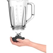 Moulinex Blendfroce Blender, 800 Watt, 2 Liters, Grinder and Grater, White - LM4231EG