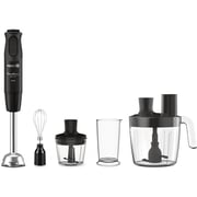 Moulinex Optichef Hand Blender, 1000 Watts, 20 Functions, 3 L Food Processor, 500 ML Chopper, Whisk, Black - DD6553EG