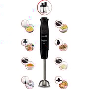 Moulinex Optichef Hand Blender, 1000 Watts, 20 Functions, 3 L Food Processor, 500 ML Chopper, Whisk, Black - DD6553EG