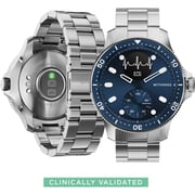 Withings HWA09-Model 7 Scanwatch Hybrid Smartwatch Horizon Blue