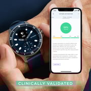 Withings HWA09-Model 7 Scanwatch Hybrid Smartwatch Horizon Blue