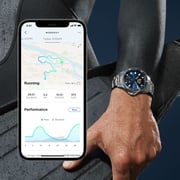 Withings HWA09-Model 7 Scanwatch Hybrid Smartwatch Horizon Blue