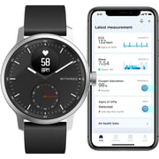 ويزينجر HWA09-Model 4 Scanwatch هايبرد ساعة ذكية سوداء