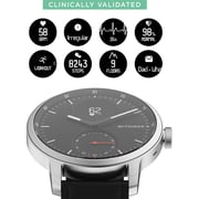 ويزينجر HWA09-Model 4 Scanwatch هايبرد ساعة ذكية سوداء