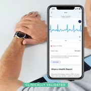 ويزينجر HWA09-Model 4 Scanwatch هايبرد ساعة ذكية سوداء