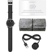 ويزينجر HWA09-Model 4 Scanwatch هايبرد ساعة ذكية سوداء