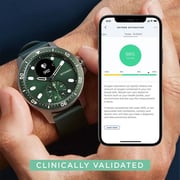 Withings HWA09-Model 8 Scanwatch Hybrid Smartwatch Horizon Green