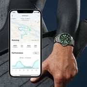 Withings HWA09-Model 8 Scanwatch Hybrid Smartwatch Horizon Green