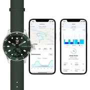 Withings HWA09-Model 8 Scanwatch Hybrid Smartwatch Horizon Green