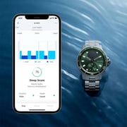 Withings HWA09-Model 8 Scanwatch Hybrid Smartwatch Horizon Green