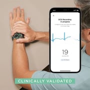 Withings HWA09-Model 8 Scanwatch Hybrid Smartwatch Horizon Green