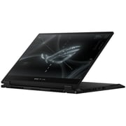 Asus ROG Flow X13 2-in-1 Convertible (2022) Laptop - AMD Ryzen 7-6800HS / 13.4inch FHD+ / 1TB SSD / 16GB RAM / AMD Radeon 680M Graphics / Win11 Home / English & Arabic Keyboard / Black / Middle East Version With Stylus Pen - [GV301RA-LJ061W]